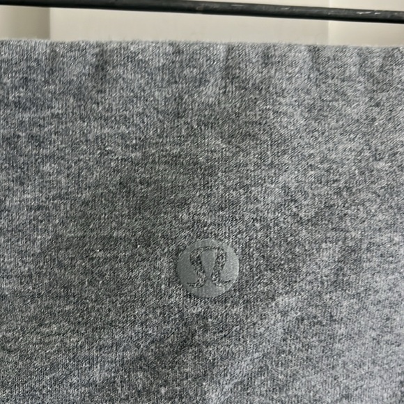 VGUC Lululemon Wunder Lounge Fleece Lined Tapered Sweatpants Grey 2 - Picture 8 of 11